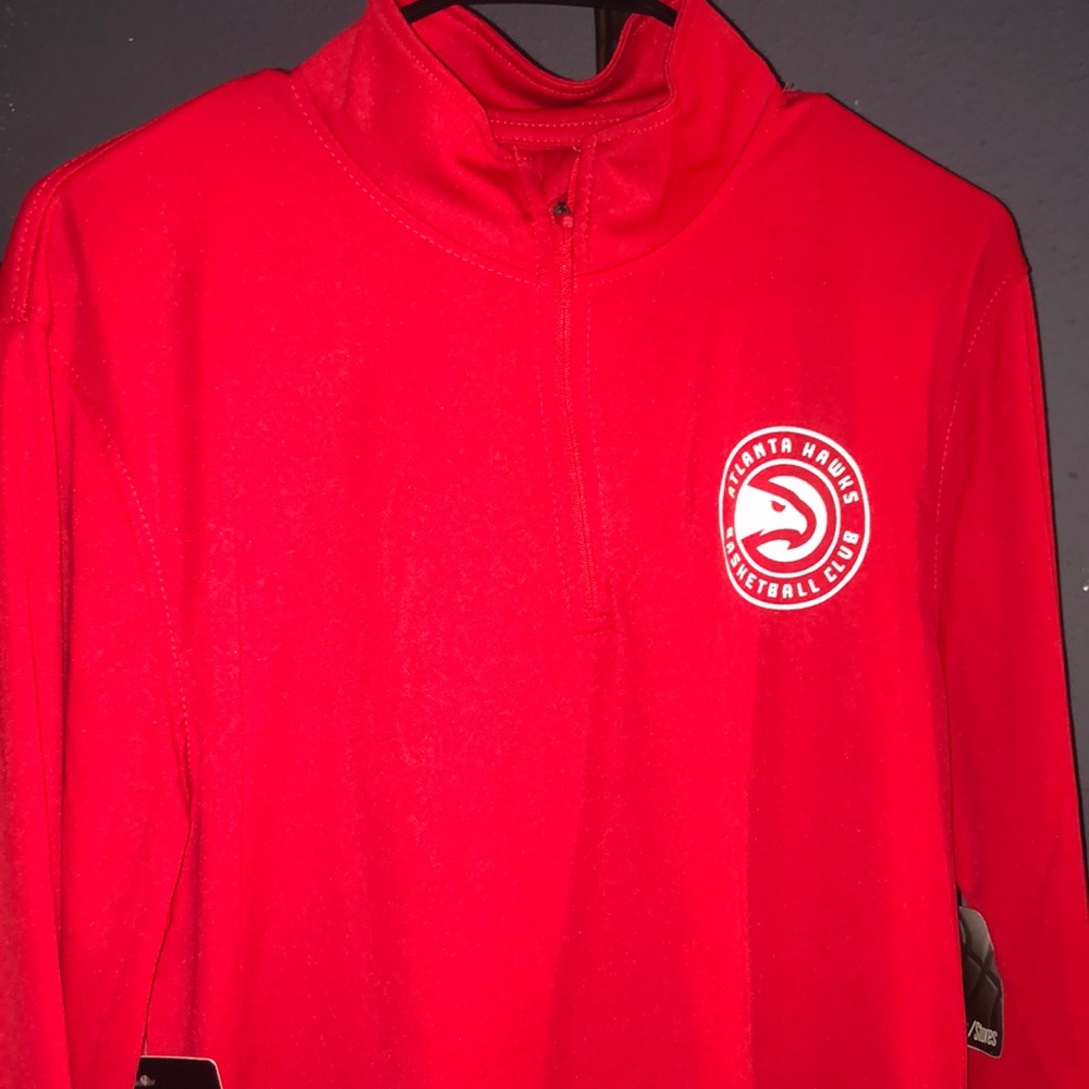 Atlanta Hawks Quarter Zip Jacket